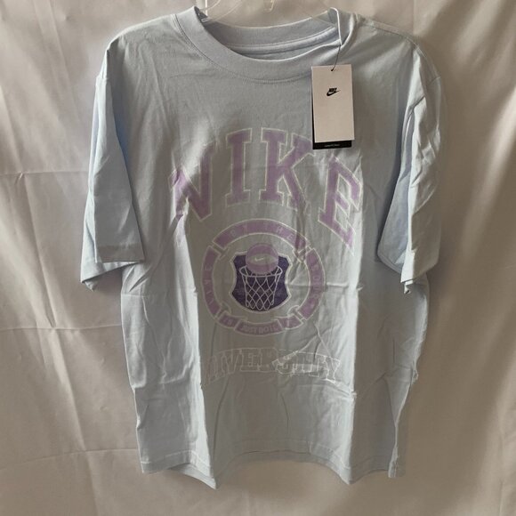 NIKE Essential Vintage Oversized Tee in Grey Sz MEDIUM - Picture 1 of 4